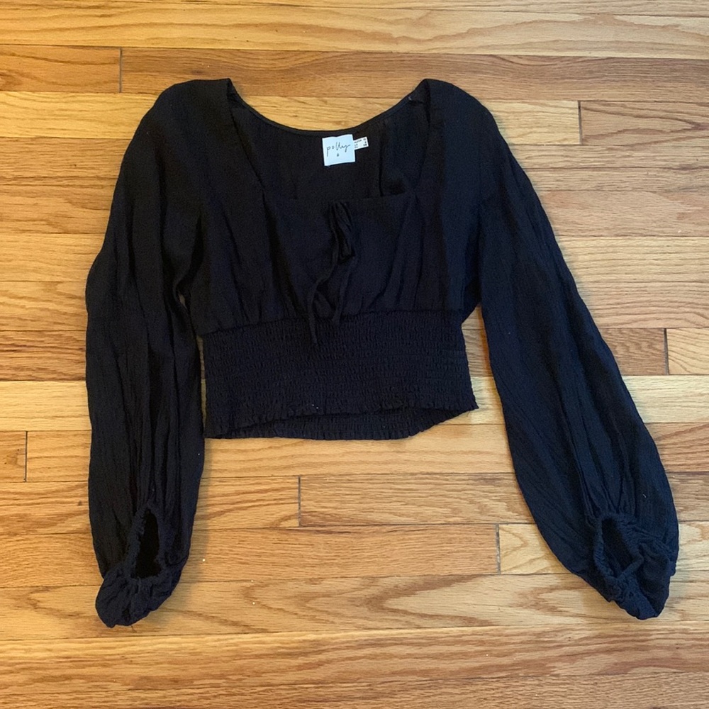 Princess Polly black blouse